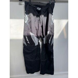 Shift MX Pants Men's Size 32 White Gray Black Motocross Motorcycle Riding Pant